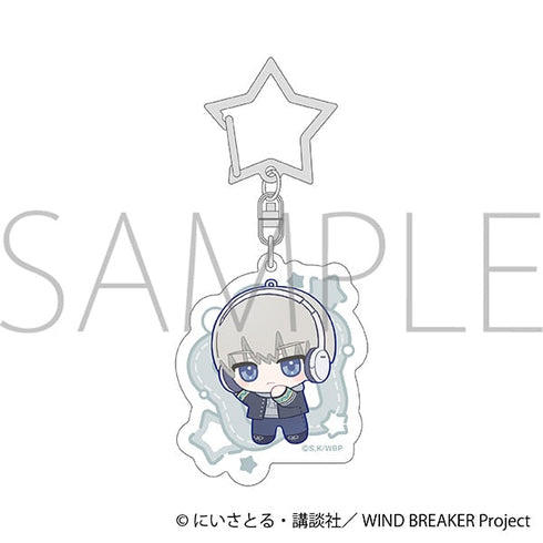 『WIND BREAKER』アクリルキーホルダー/梶 蓮 ぬいパル すきっぷ